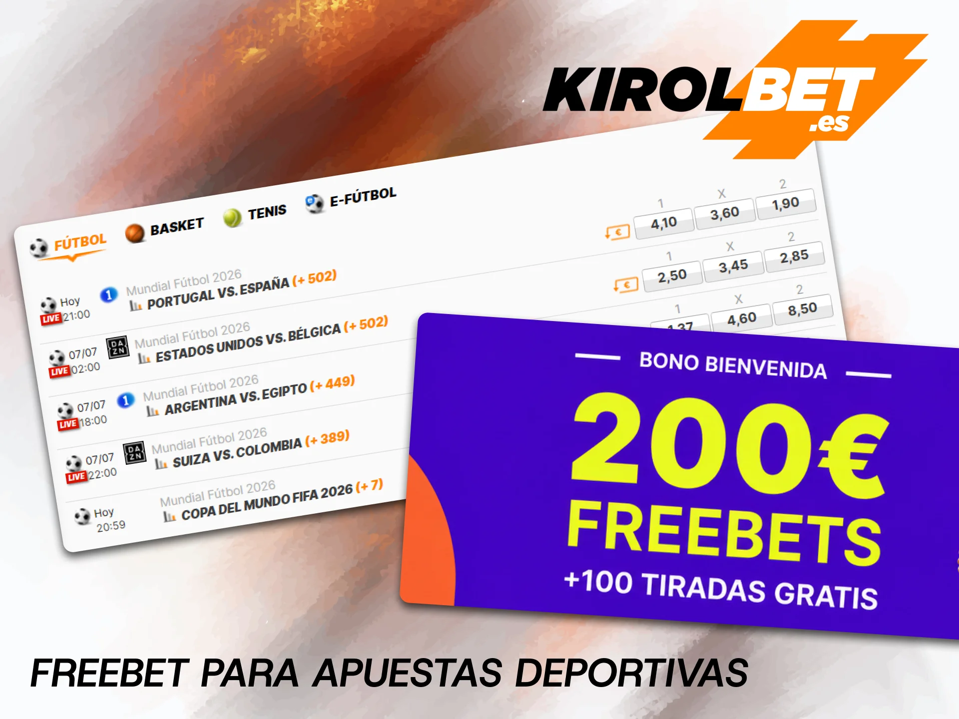 Asegúrate el éxito en tus primeras apuestas y consigue una apuesta gratuita al registrarte en Kirolbet.