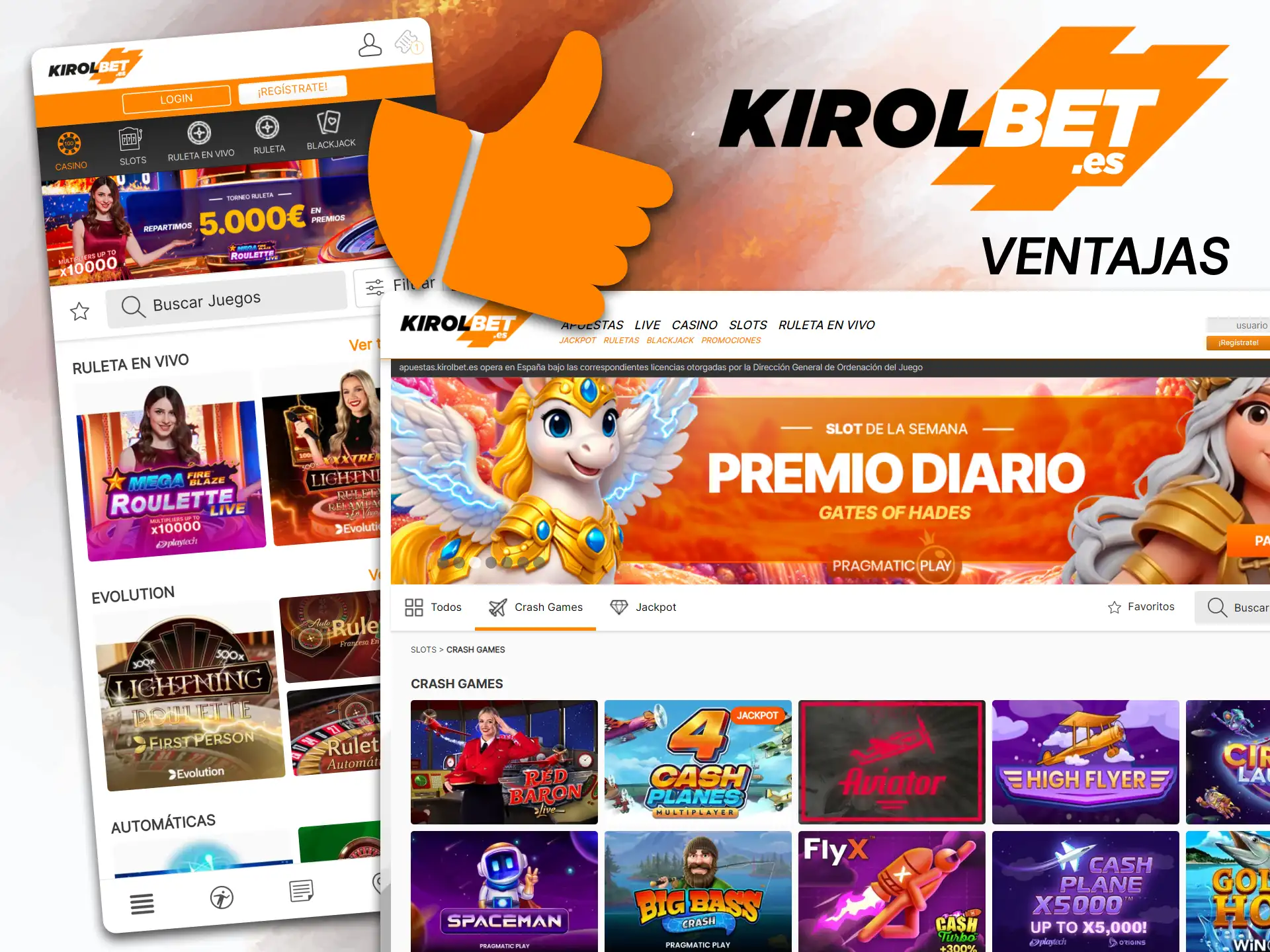 Descubre todas las ventajas del casino online Kirolbet para los jugadores españoles.