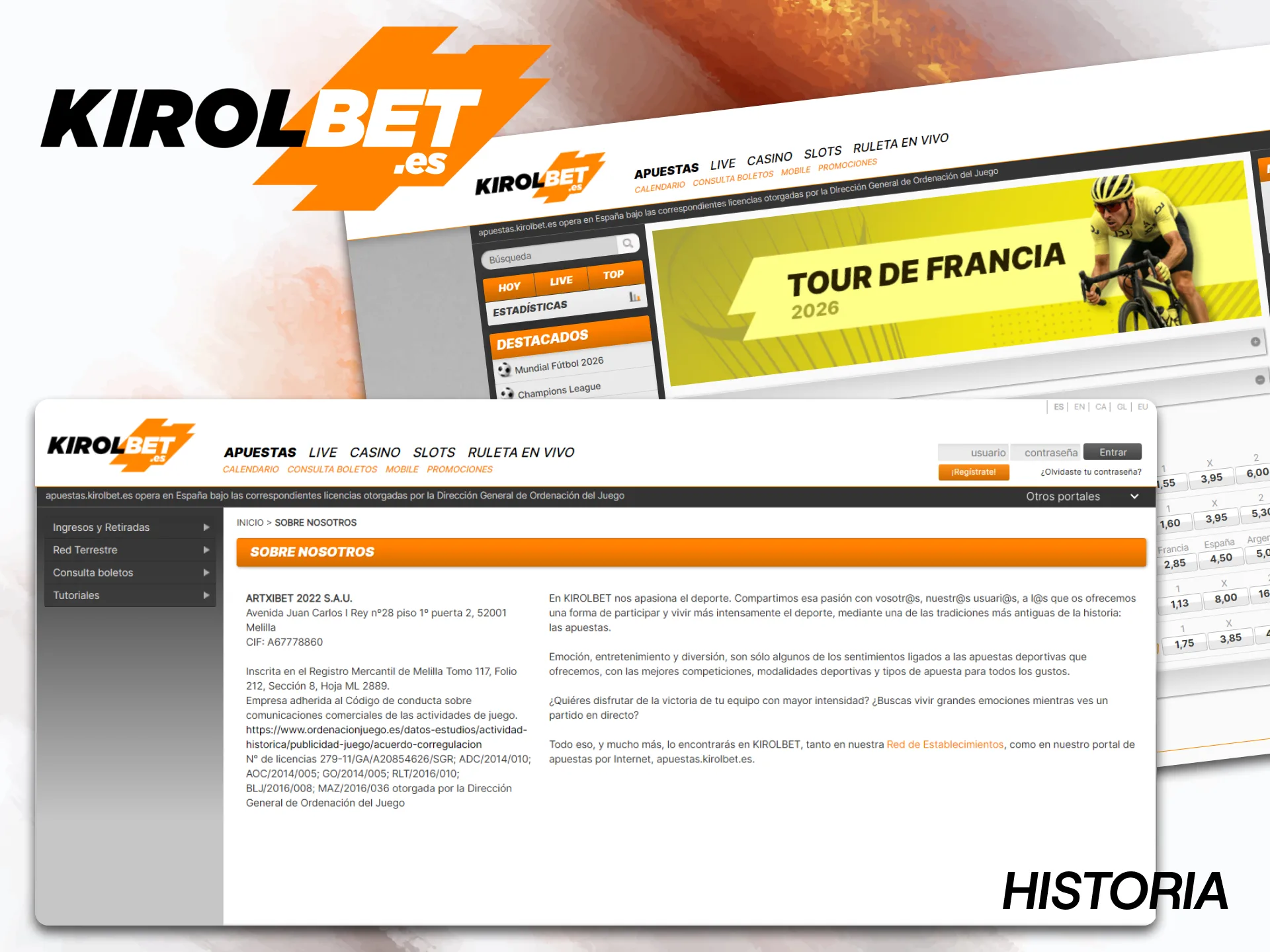 Explora la historia de Kirolbet para entender cómo este operador se convirtió en uno de los proveedores de apuestas más populares.